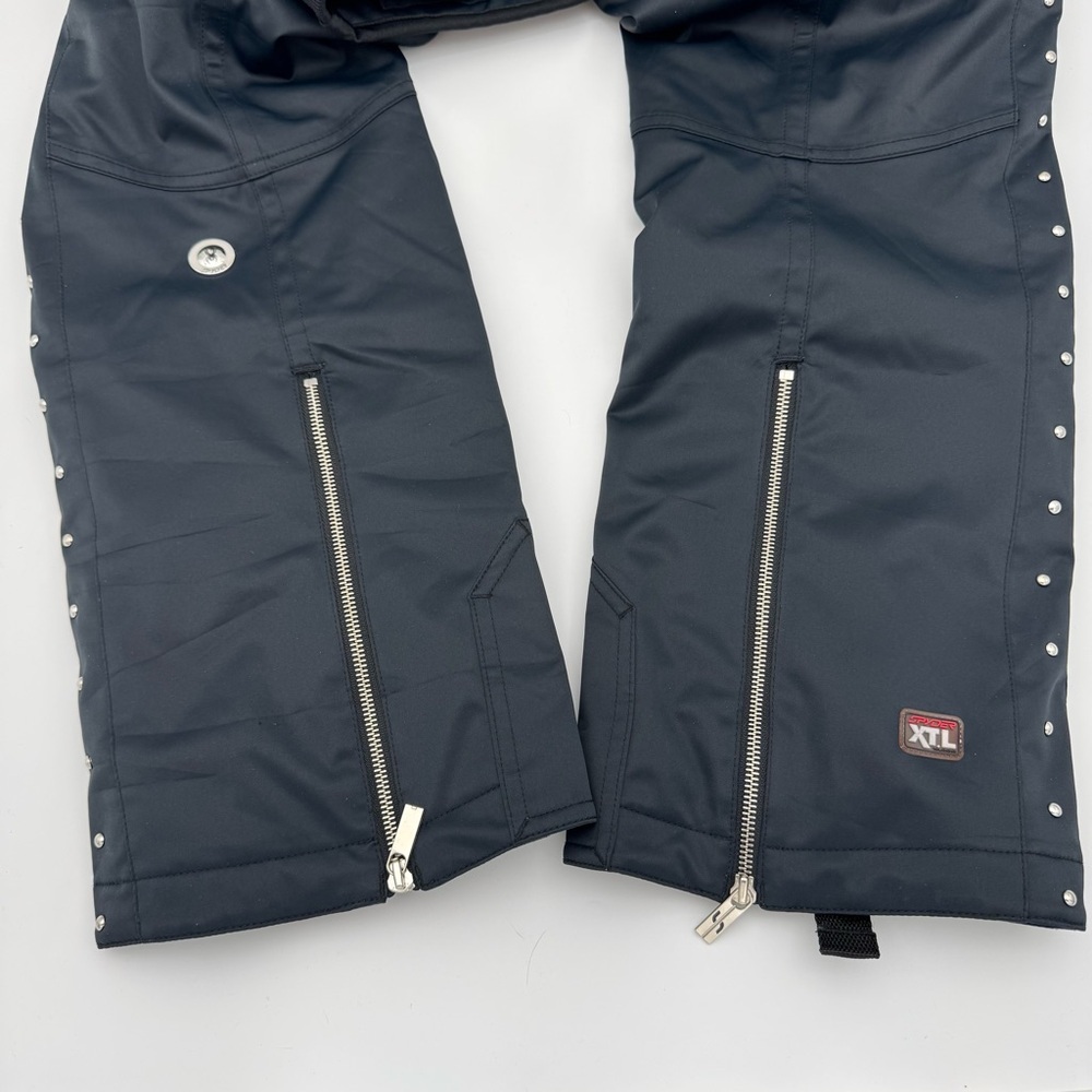 Spyder Womens Small (Size 4) XTL Thinsulate Ski Pants Black Waterproof Snowboard - Picture 9 of 9